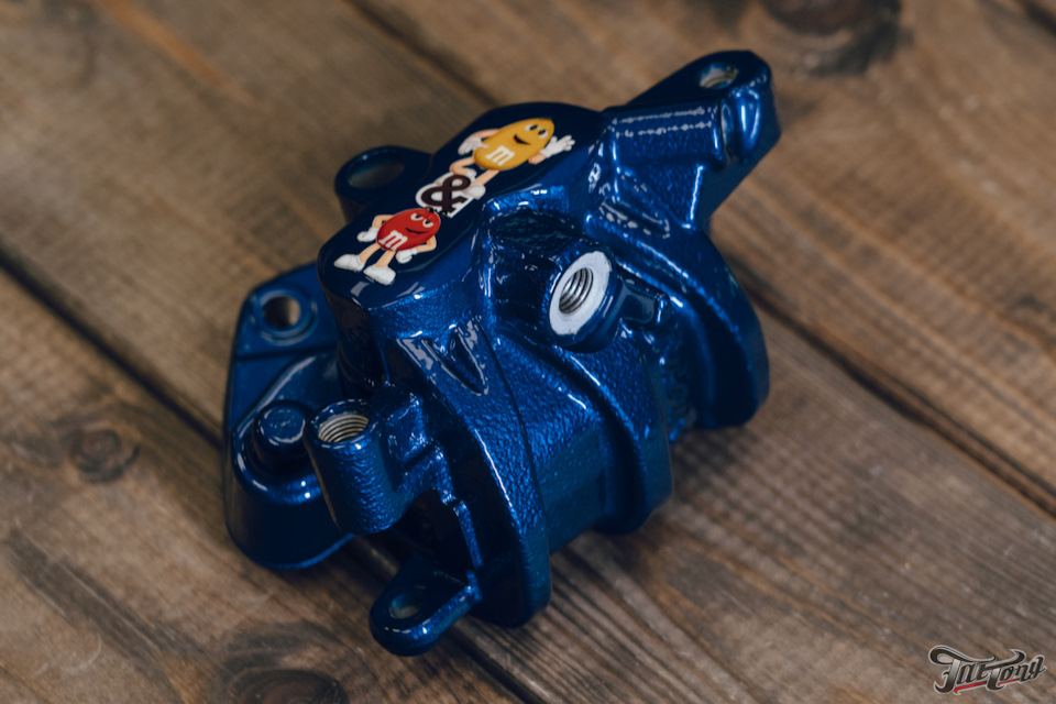 Окрас суппорта с героями M&M’s для Yamaha YZ450F — FatTony на DRIVE2