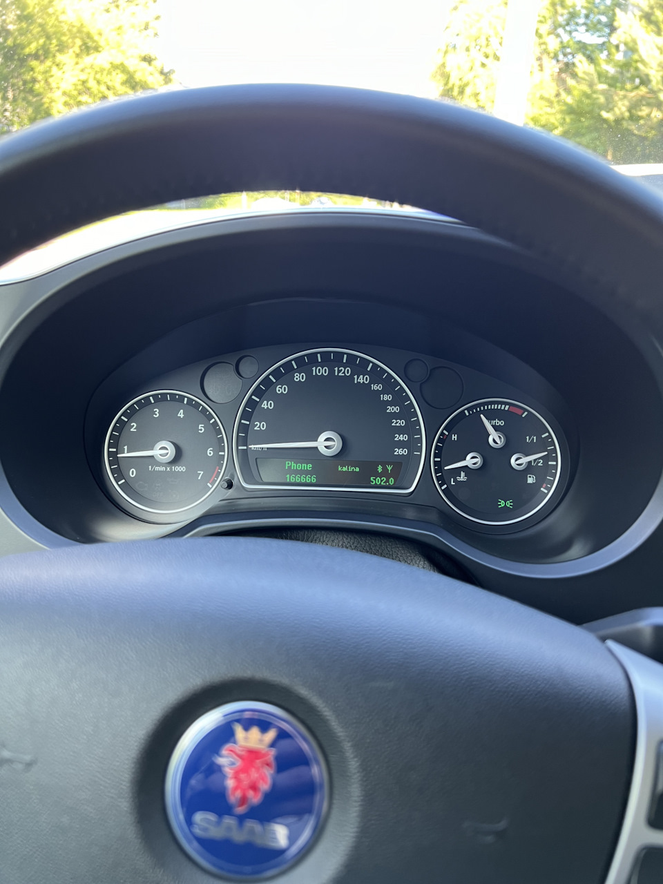 Поймал шестёрочки — Saab 9-3 (2G)