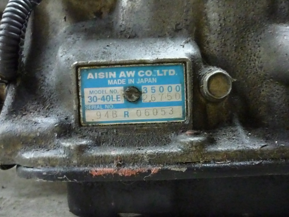 Акпп aisin 30 40le схема
