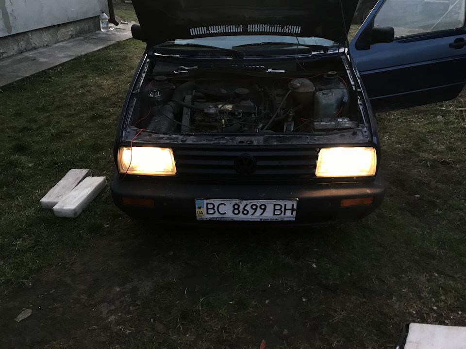 Разгрузочное реле ближнего света — Volkswagen Golf Mk2, 1,6 л, 1986 ...
