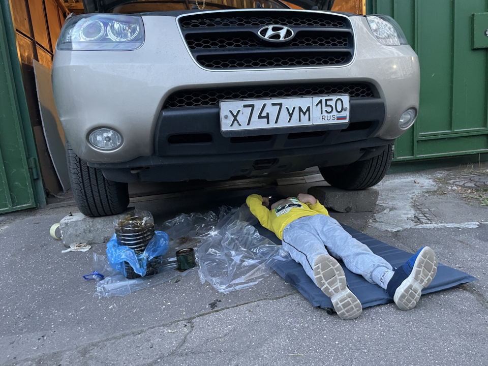 Photo from the logbook Hyundai Santa Fe (2G)
