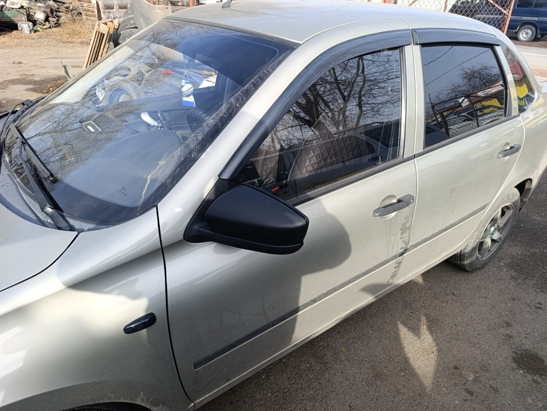 Зеркала FL — Lada Гранта (1G), 1,6 л, 2012 года | тюнинг | DRIVE2