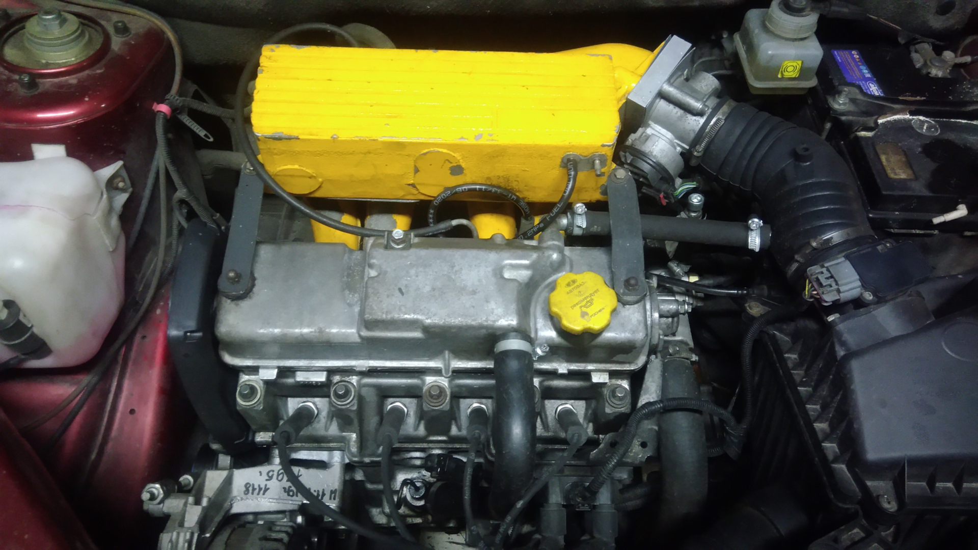 Ресивер Брагин, вал ОКБ 54, передние колодки Blueprint и переобулся ...