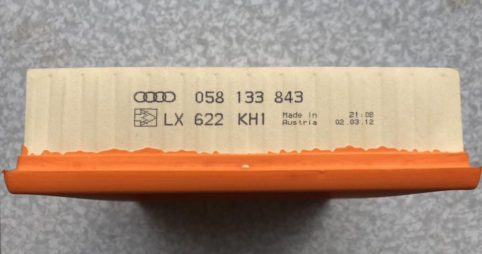 Были посты про кучу подделок ☝️🤷‍♂️С линейкой не бегал — шрифт не замерял 😂 — Audi Allroad (C5). Запчасти на фото: 058133843