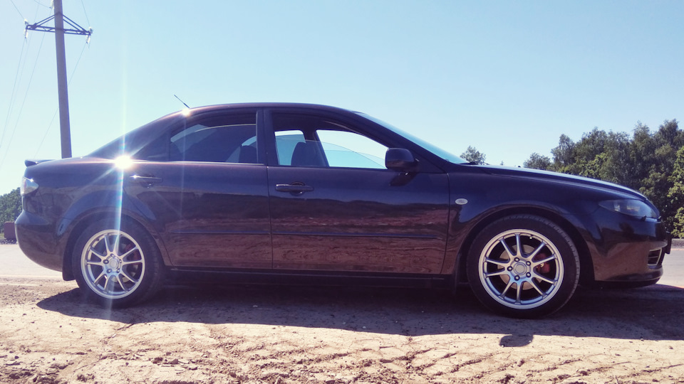 ДХО в дальний свет в полнакала — Mazda 6 (1G) GG, 1,8 л, 2007 года ...