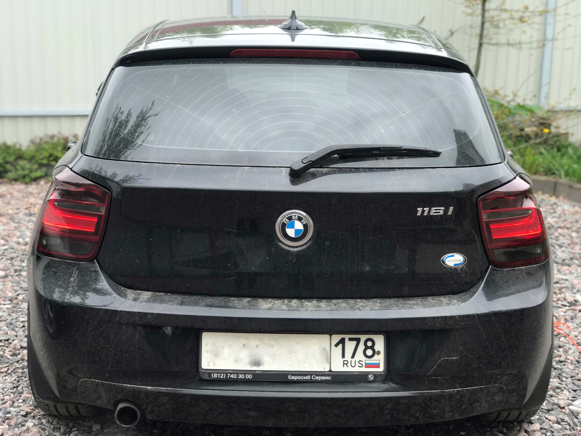 Бмв f20 как снять задний бампер Замена задних фонарей на светодиодные BMW F20 F30 - BMW 1 series (F20), 1,6 л, 2