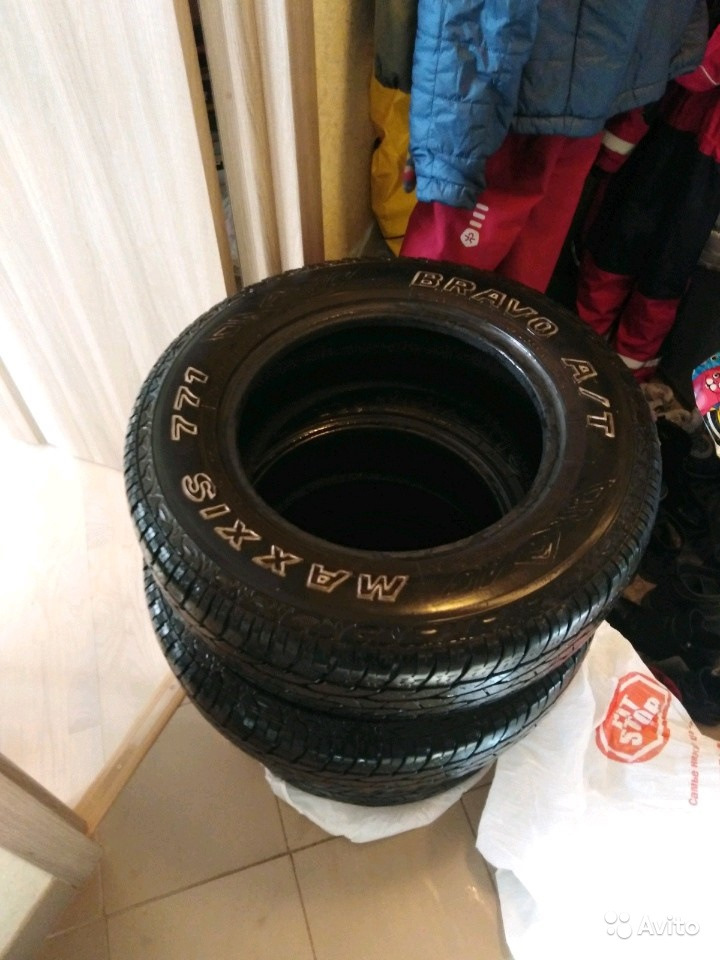 37 — ШИНЫ MAXXIS 771 BRAVO A/T 215/70R16 — Nissan X-Trail II (t31), 2 л ...