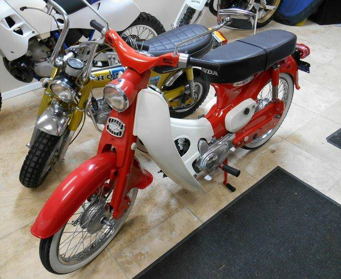 Основные этапы в истории эволюции легендарной модели Honda C 50