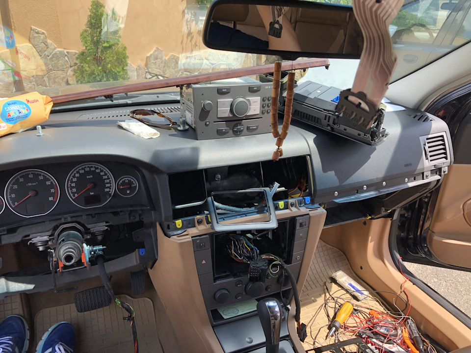 Установка штатного Bluetooth, ремонт круиз контроля. — Opel Vectra C, 2 ...