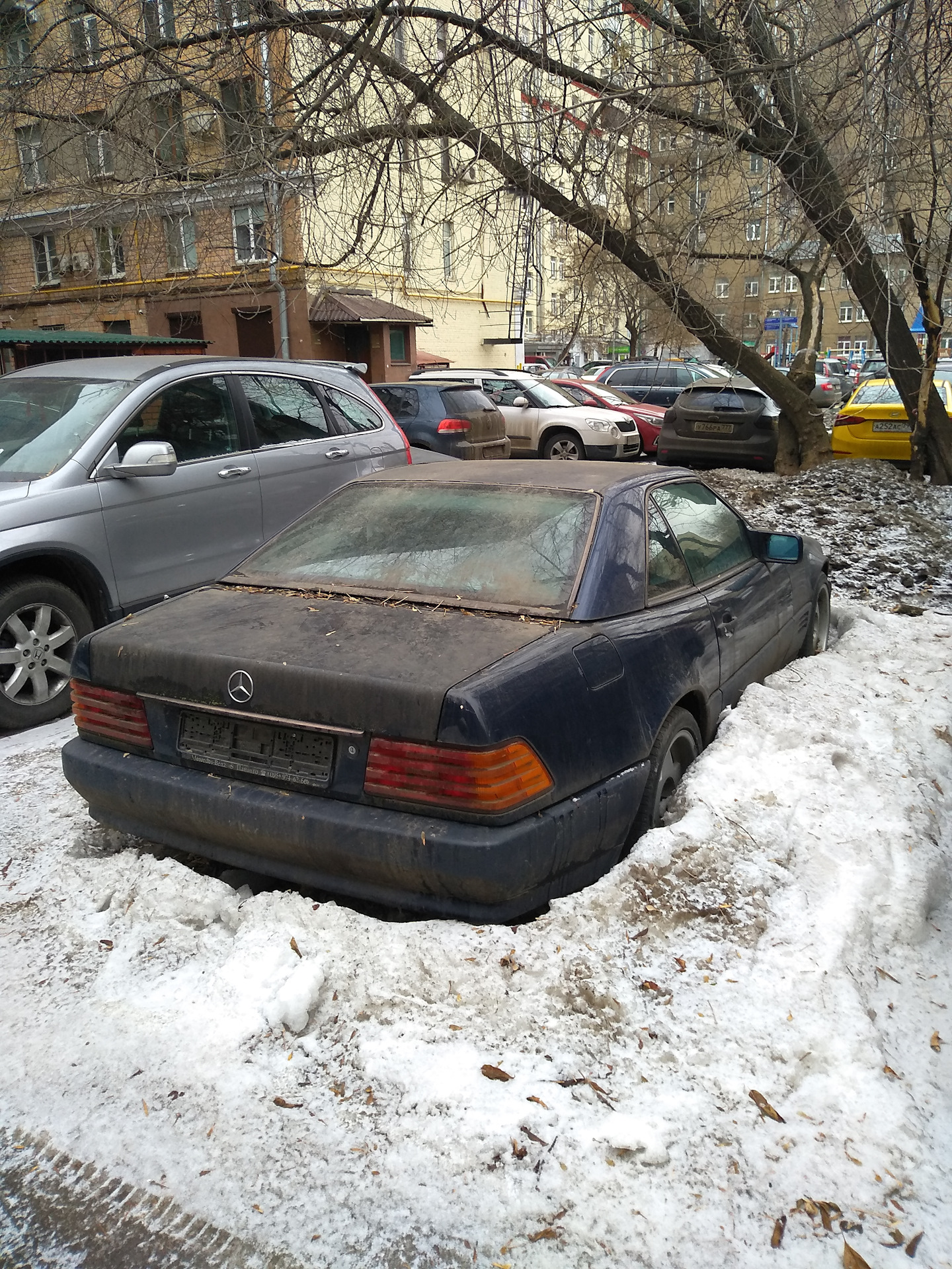 брошенные автомобили в москве