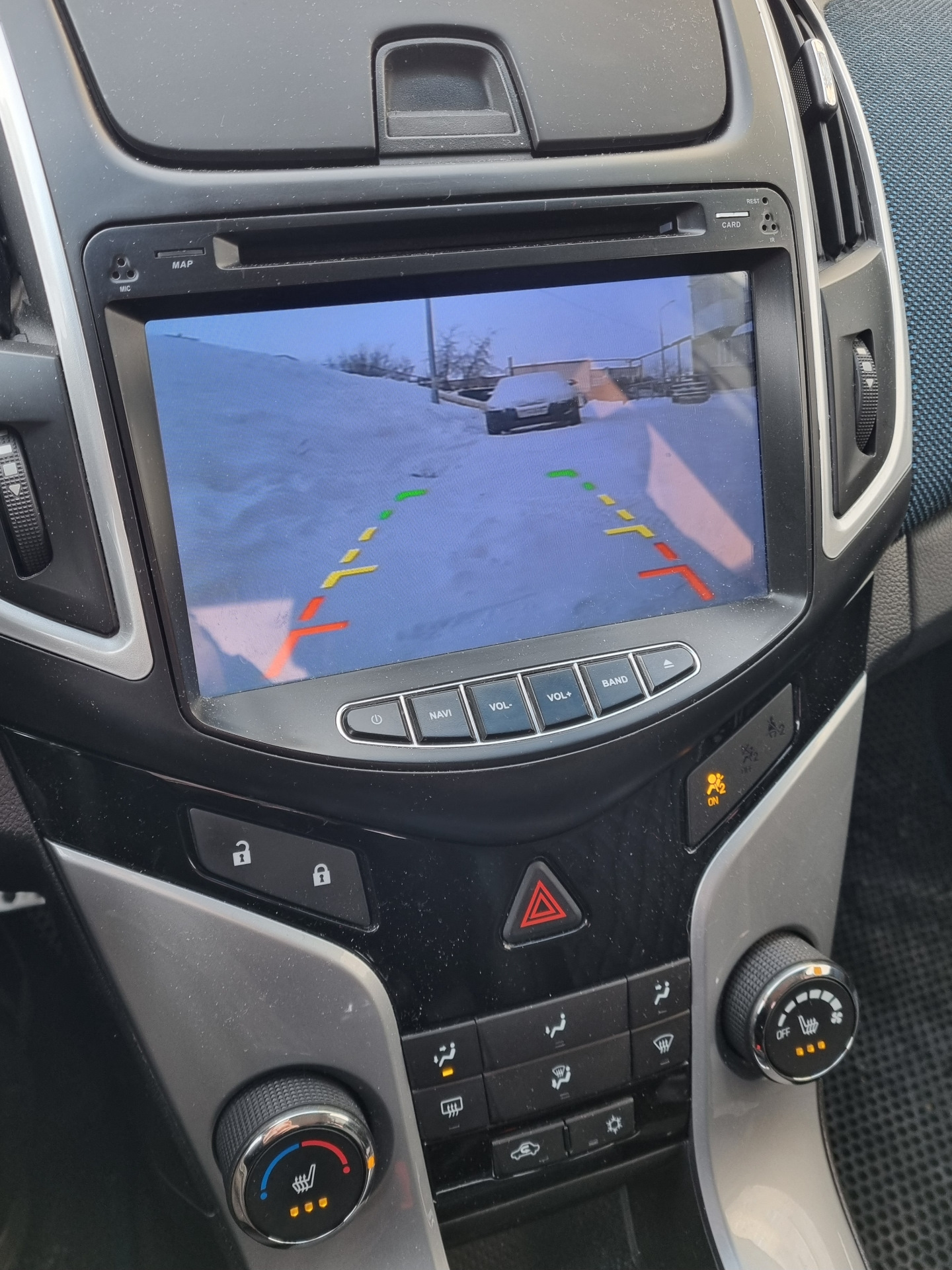 18. Замена камеры заднего вида — Chevrolet Cruze Hatchback, 1,8 л, 2013 ...