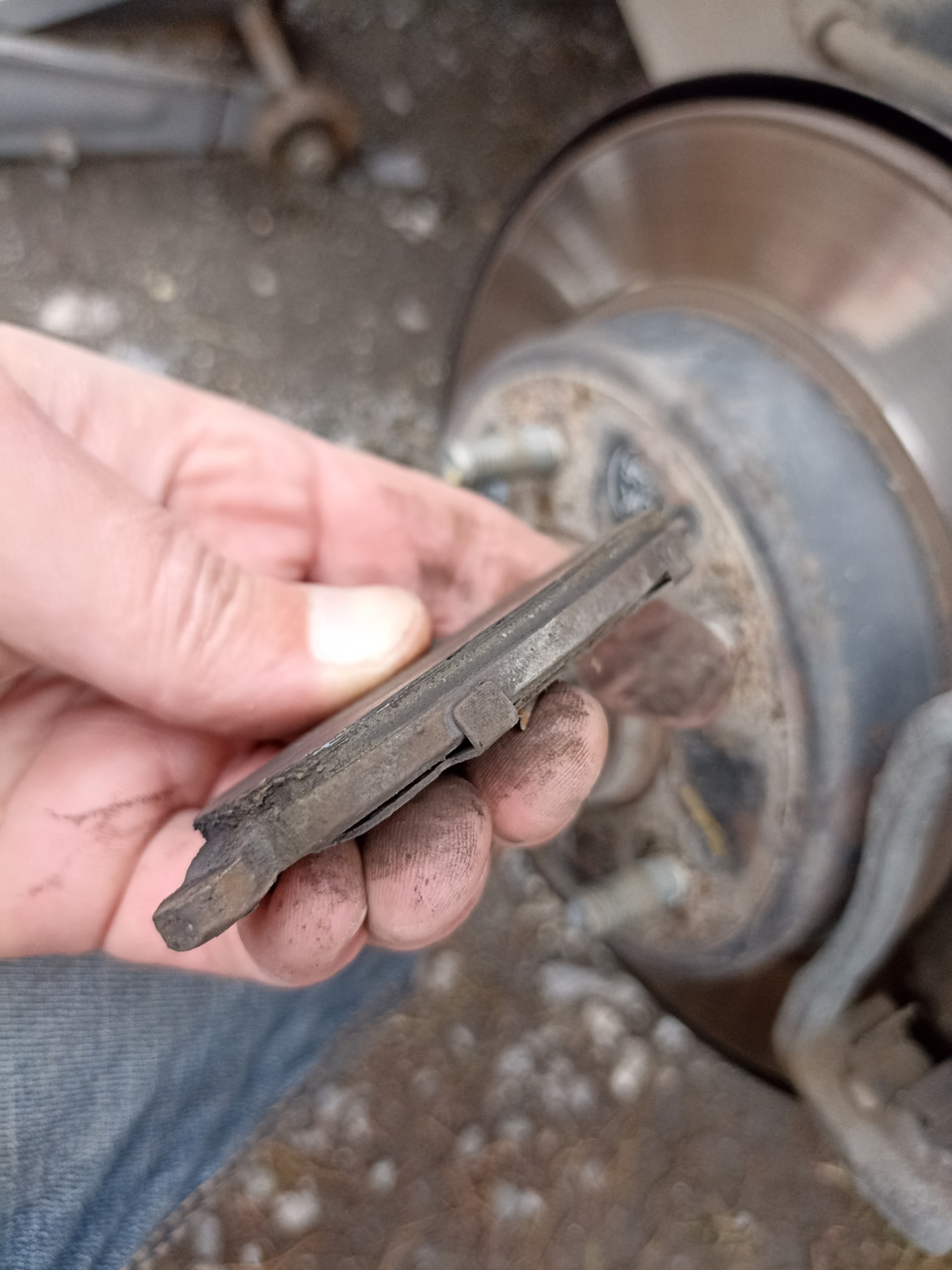 Замена задних колодок КИА сид jd — KIA Ceed (2G), 1,6 л, 2014 года ...