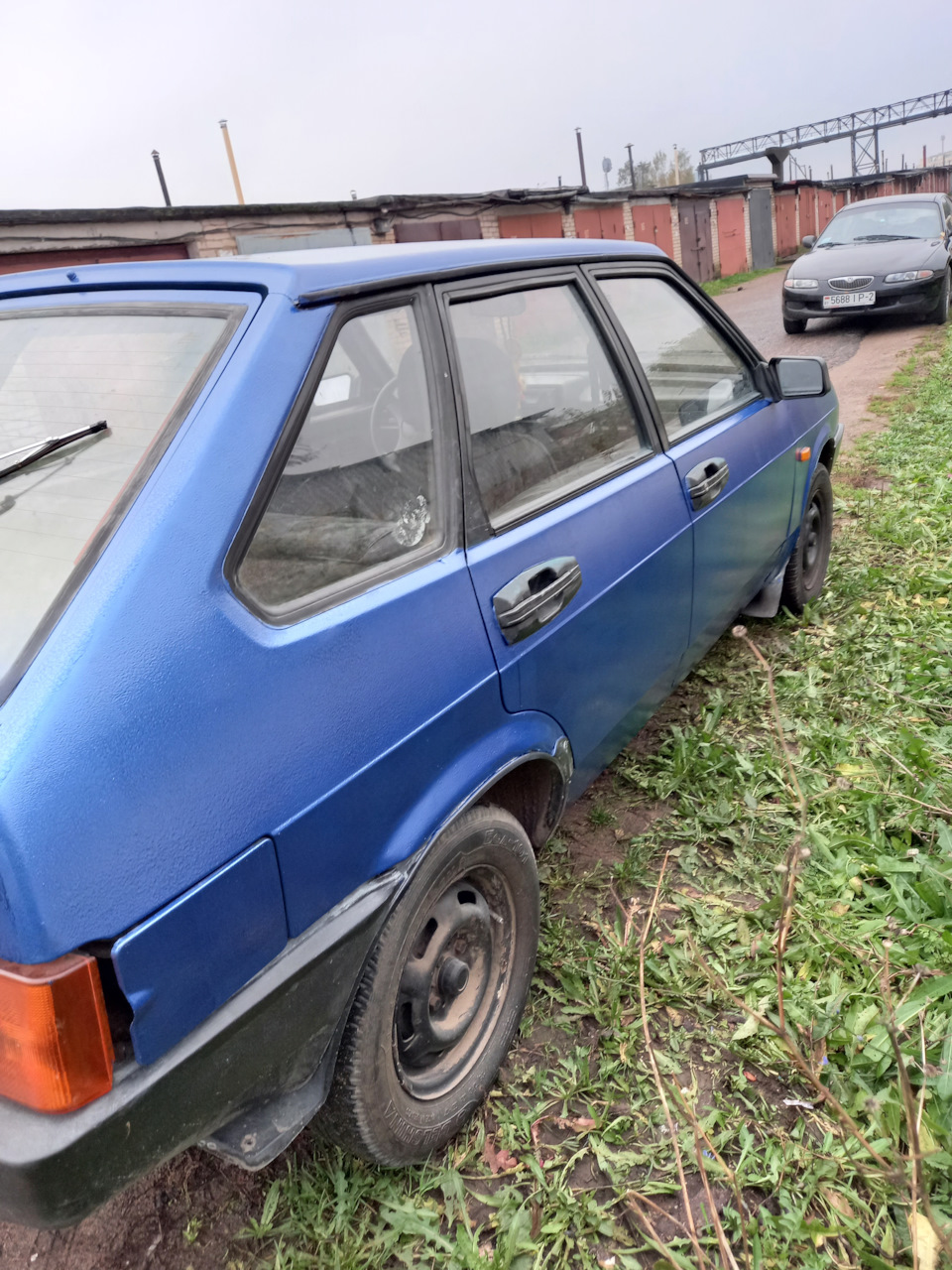 Покраска молотковой краской 2 — Lada 2109, 1,5 л, 2000 года | своими ...