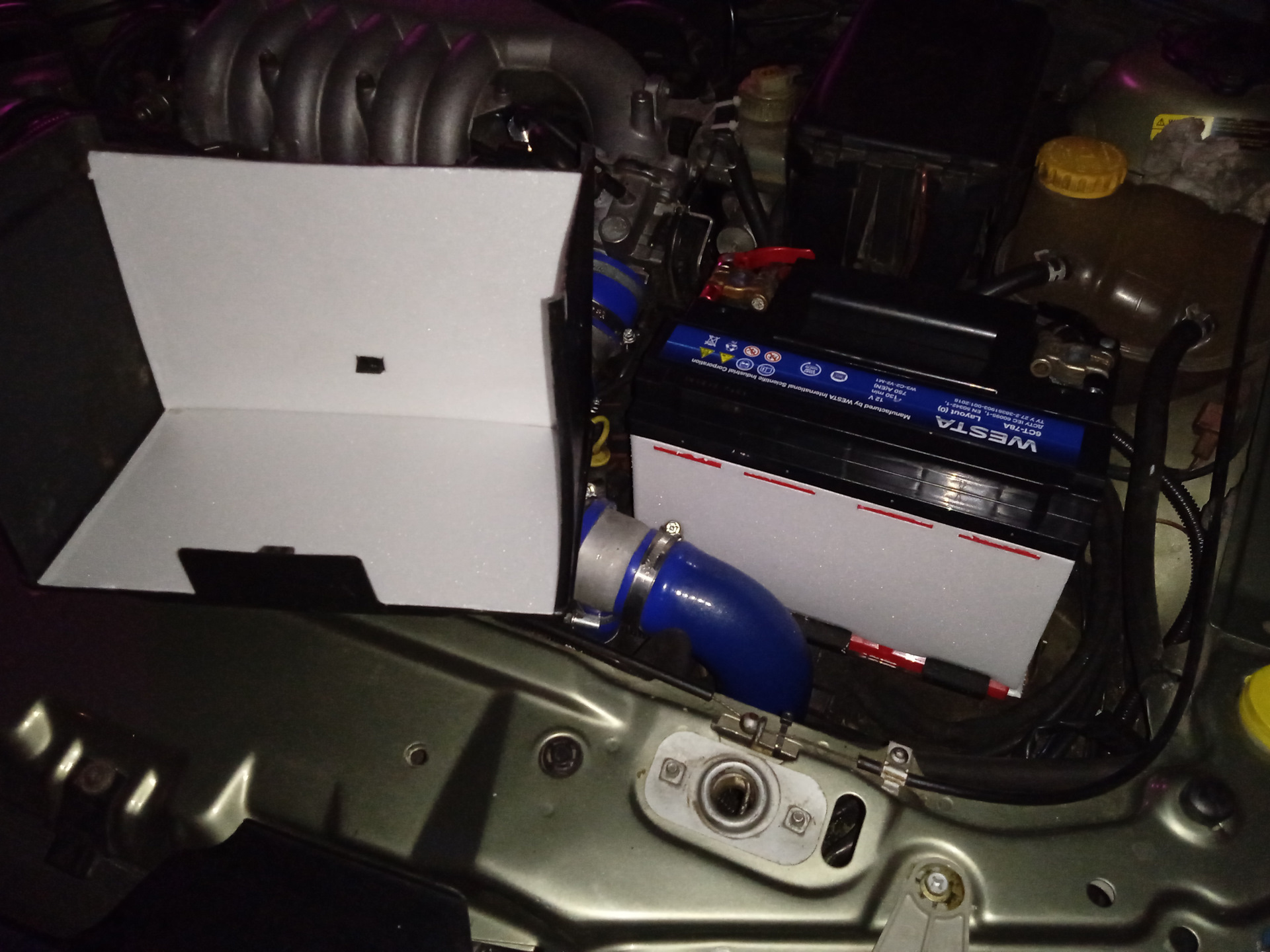 Утепление аккумулятора и медитирование с дворниками. — Saab 9-5, 3 л ...