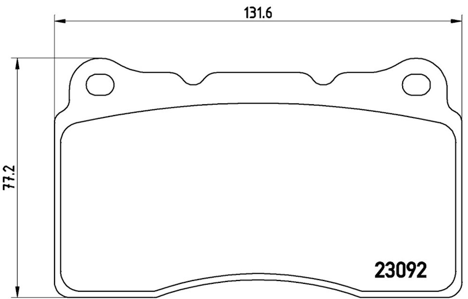 P54040 Тормозные колодки brembo | Запчасти на DRIVE2