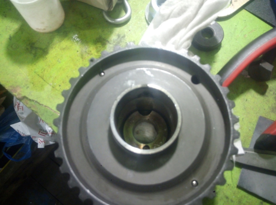 Ремонт муфты VVT 4AGE — Toyota Corolla Spacio (E110), 1,6 л, 1999 года ...