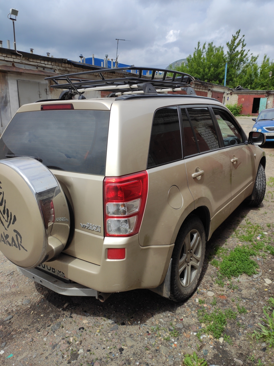 Багажник на крышу — Suzuki Grand Vitara (2G), 2 л, 2007 года | тюнинг |  DRIVE2