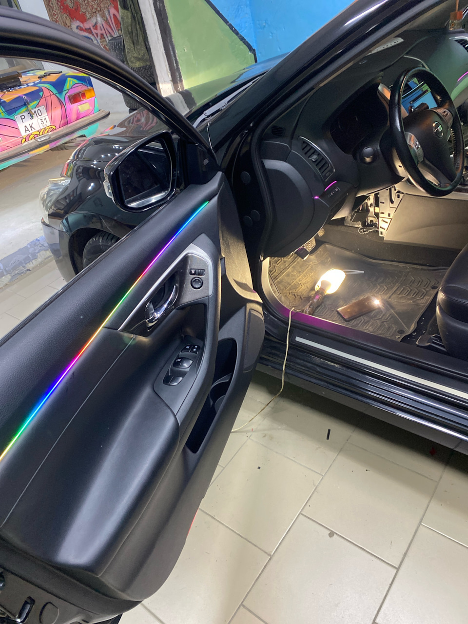 Немного приукрасил салон — Nissan Teana (L33), 2,5 л, 2014 года ...