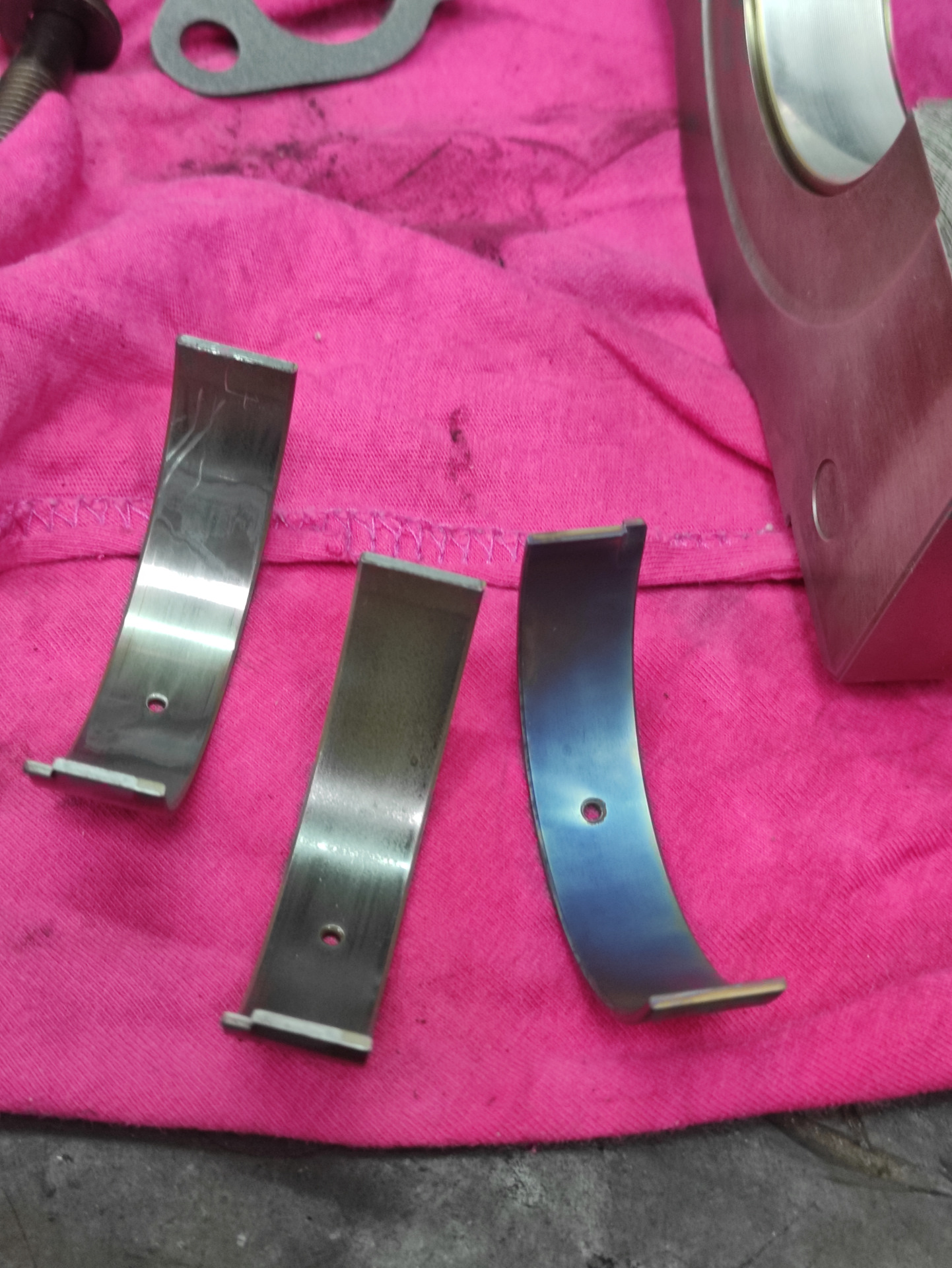 Замена вкладышей — Mitsubishi Outlander XL, 3 л, 2007 года | плановое ...