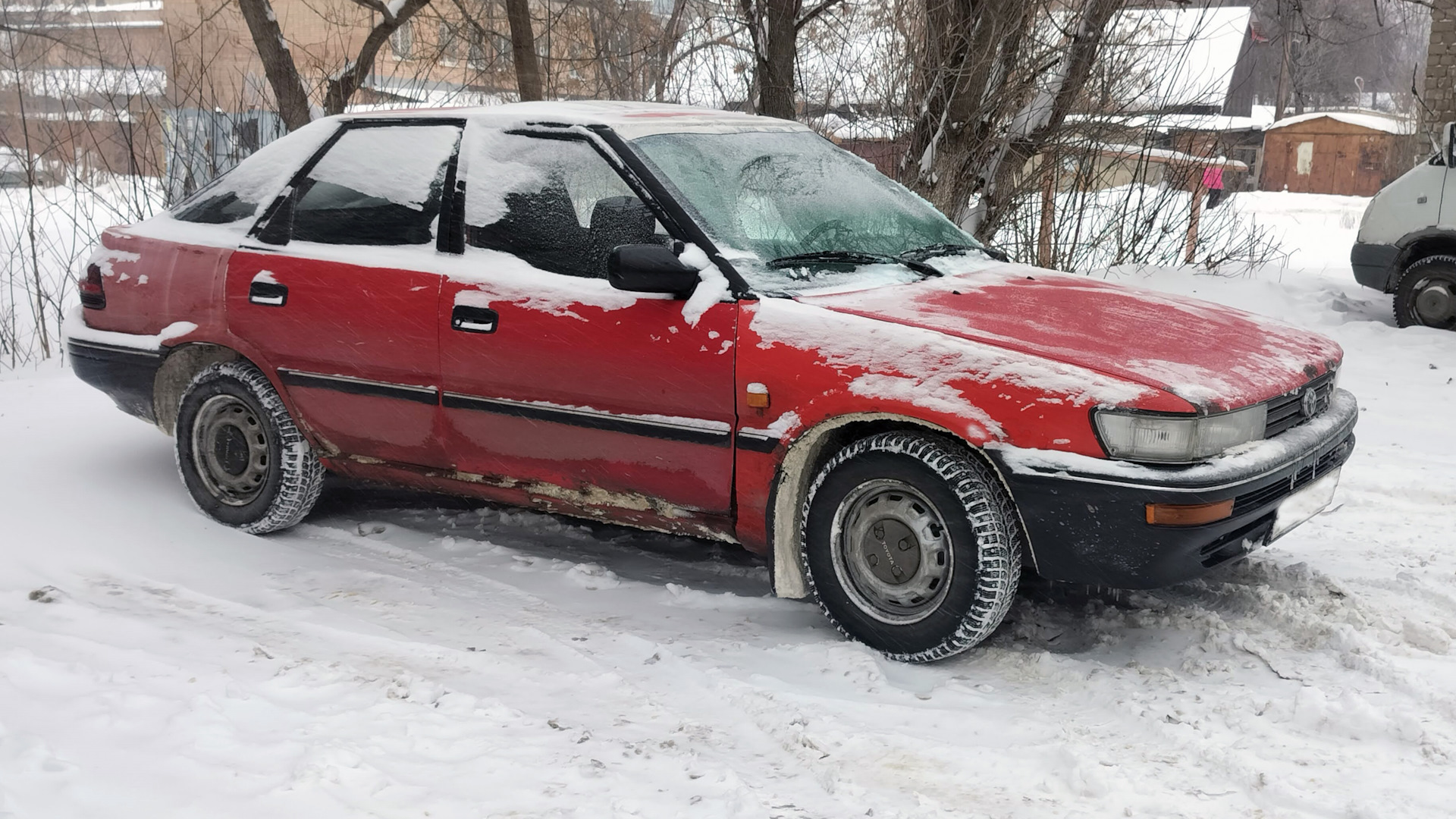 Toyota Corolla (90) 1.3 бензиновый 1992 | Африканское такси на DRIVE2