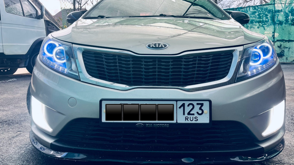3х режимные лампы — KIA Rio (3G), 1,6 л, 2014 года | тюнинг | DRIVE2