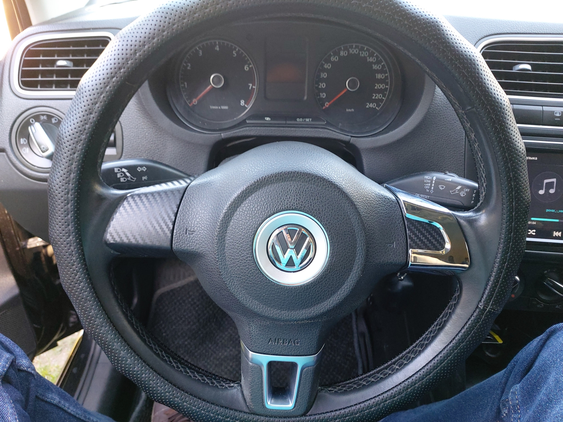 Руль VW Polo sedan 2013