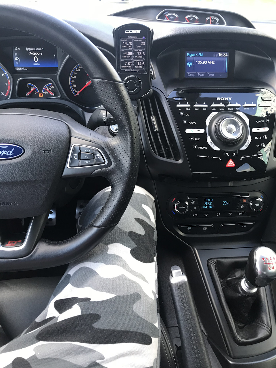 ⚙️ Приборная Панель от Ford Focus RS 3 — Ford Focus III ST, 2 л, 2012 года  | тюнинг | DRIVE2