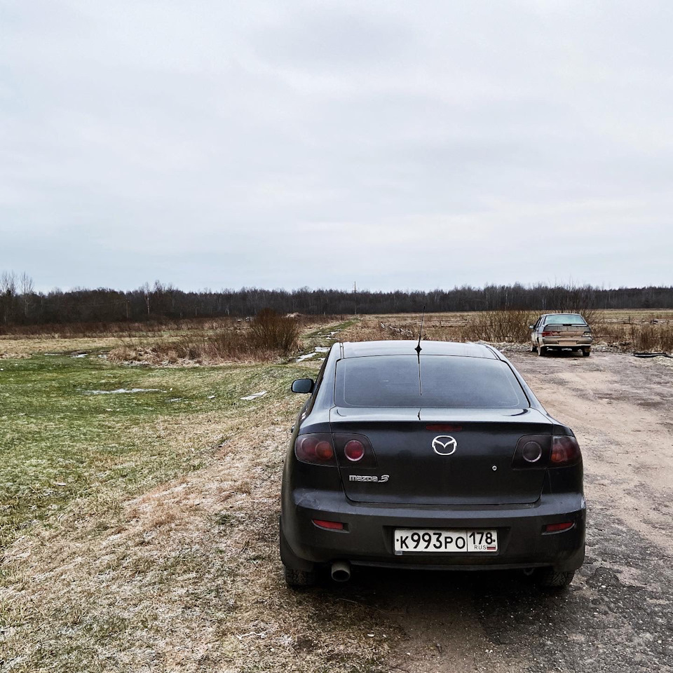 003. Булькает и/или болтыхается. — Mazda 3 (1G) BK, 1,6 л, 2006 года |  наблюдение | DRIVE2