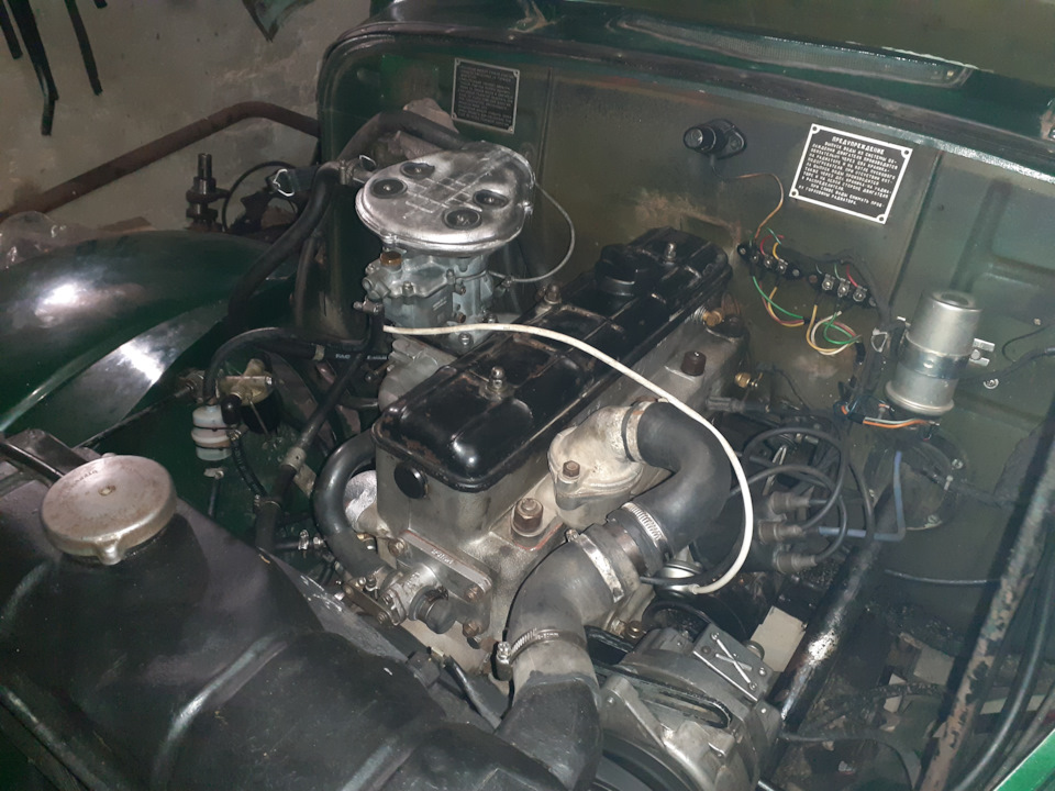 Сварка выхлопа и запуск двигателя s-21 — ГАЗ 69, 2,1 л, 1965 года ...