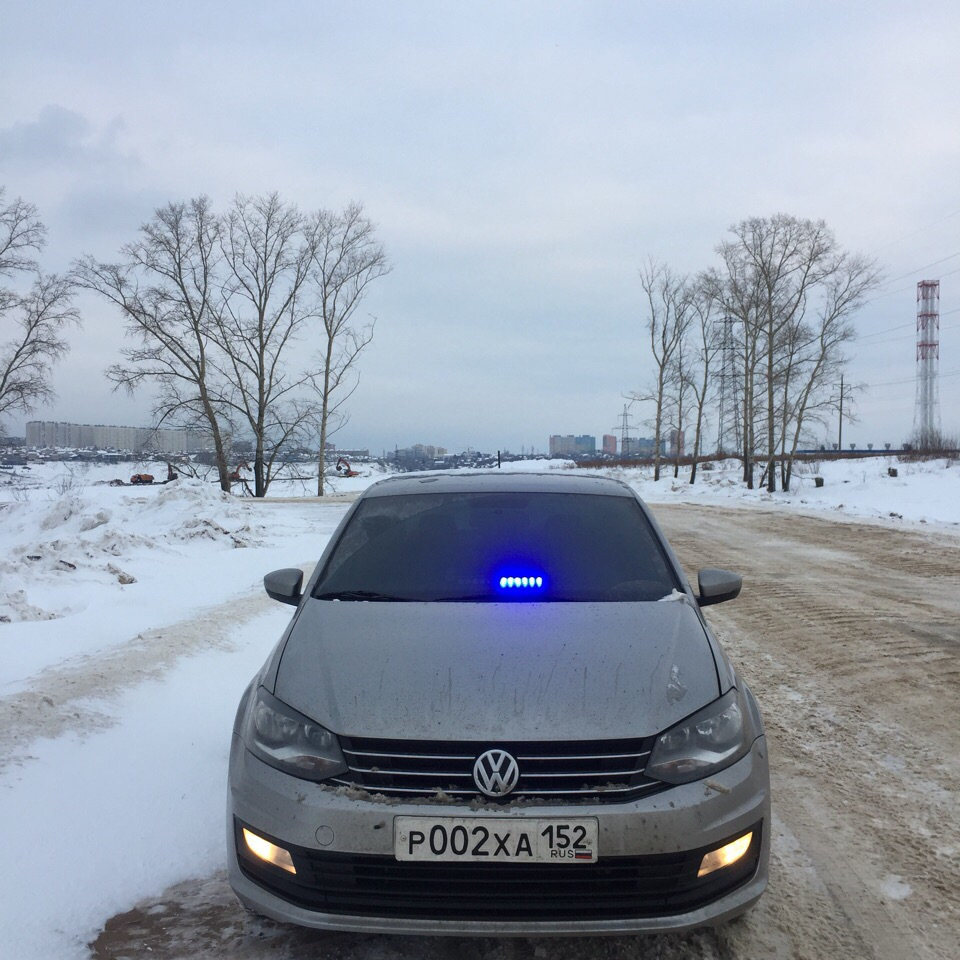 VW Polo тонированный