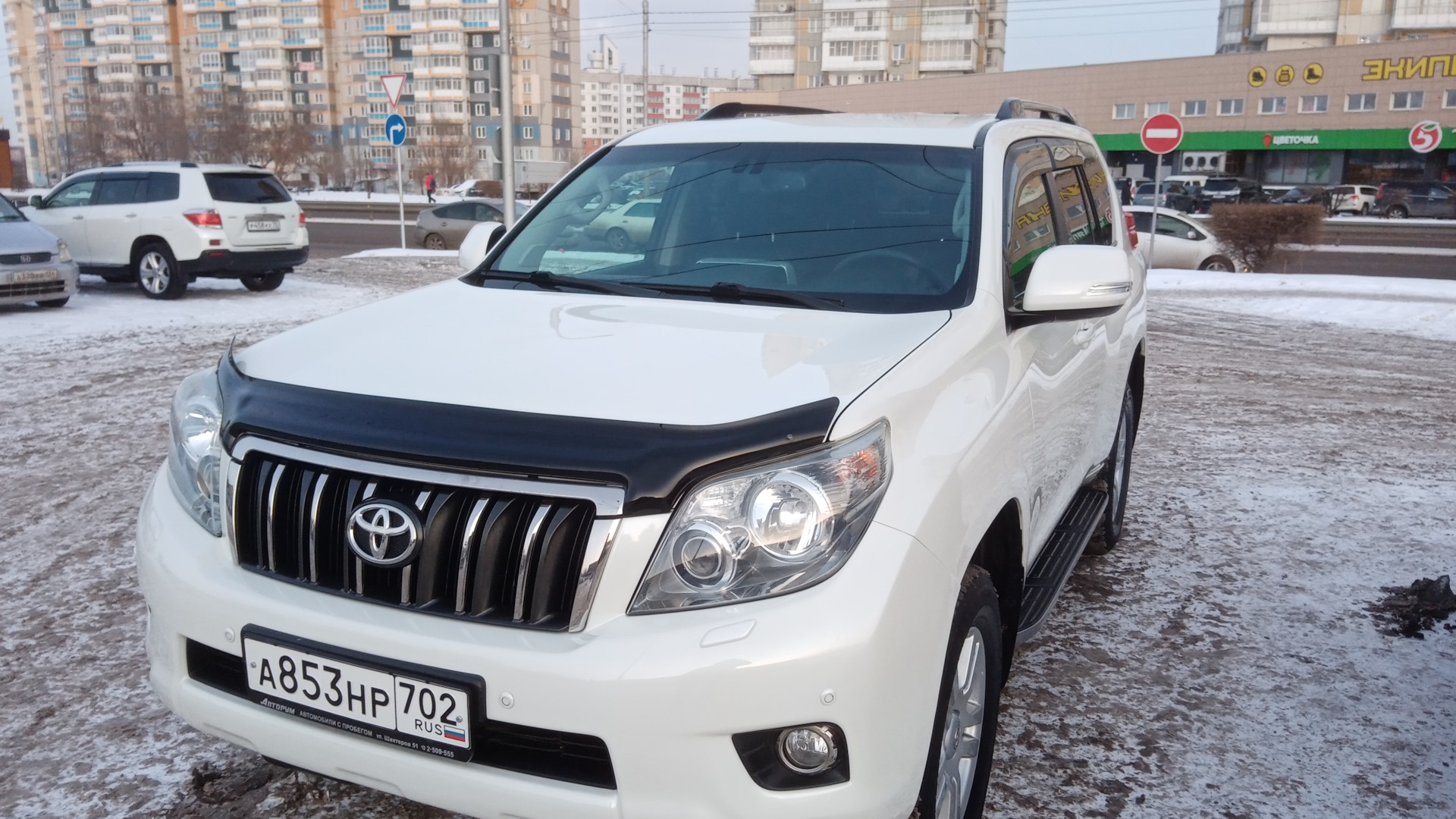 Toyota Land Cruiser Prado 150-series 4.0 бензиновый 2010 | Белый Кот на  DRIVE2