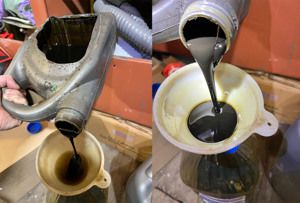 Замена масла в ДВС с промывкой — Lada 21065, 1,5 л, 1997 года ...