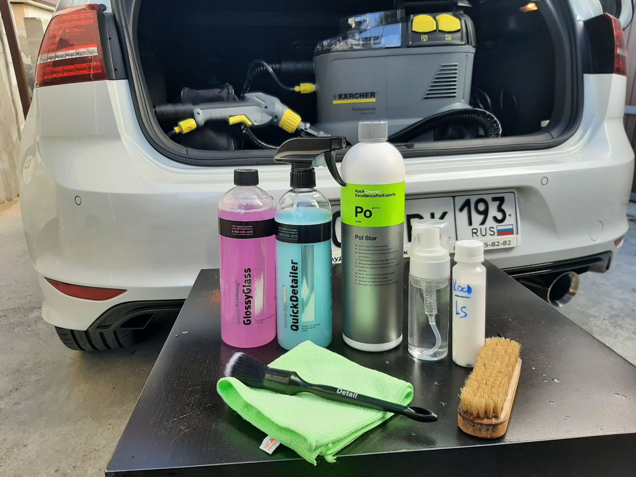 Химия для химчистки автомобиля