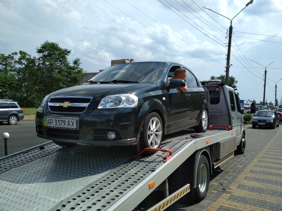 Заклинило тормозные колодки в дороге. — Chevrolet Aveo Sedan (1G), 1,5 ...