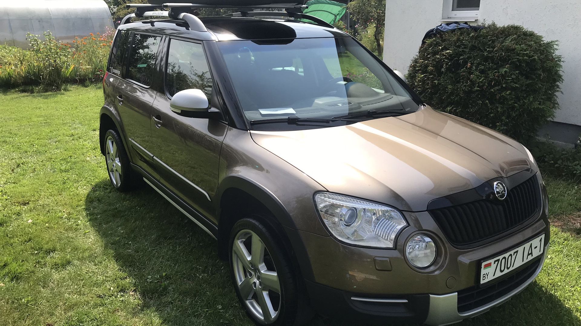 Skoda Yeti матовая пленка