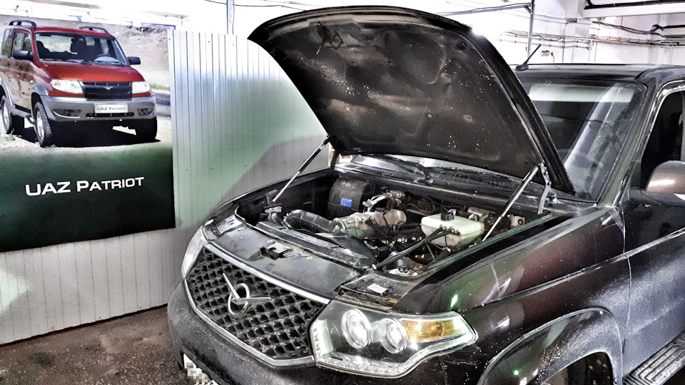 ТО 2 у ОД УАЗ авто Казань(полимекс) — УАЗ Patriot, 2,7 л, 2017 года ...
