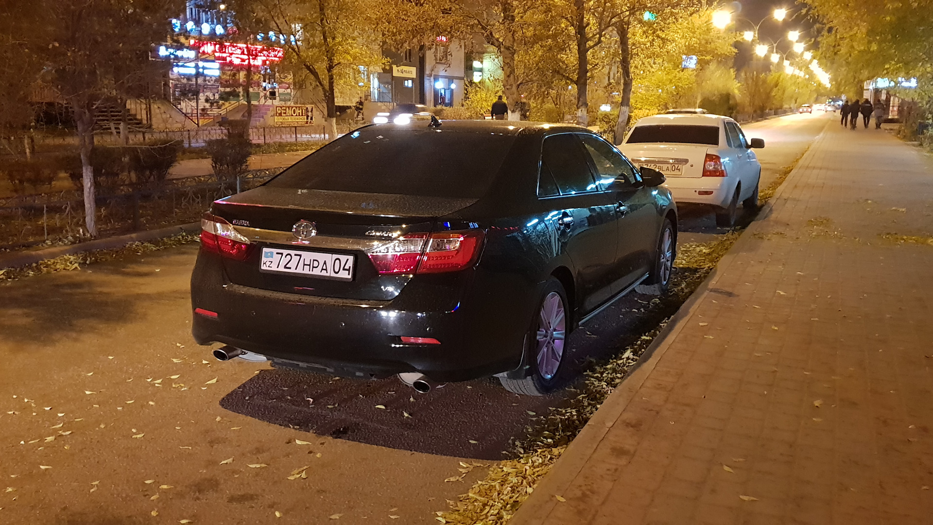 Toyota Camry (XV50) 3.5 бензиновый 2012 | Брюнетка с характером на DRIVE2