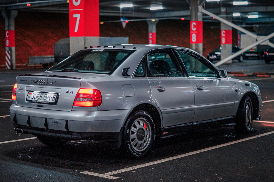 Установка правой задней противотуманки ауди а4 б5 рестайлинг — Audi A4 ...