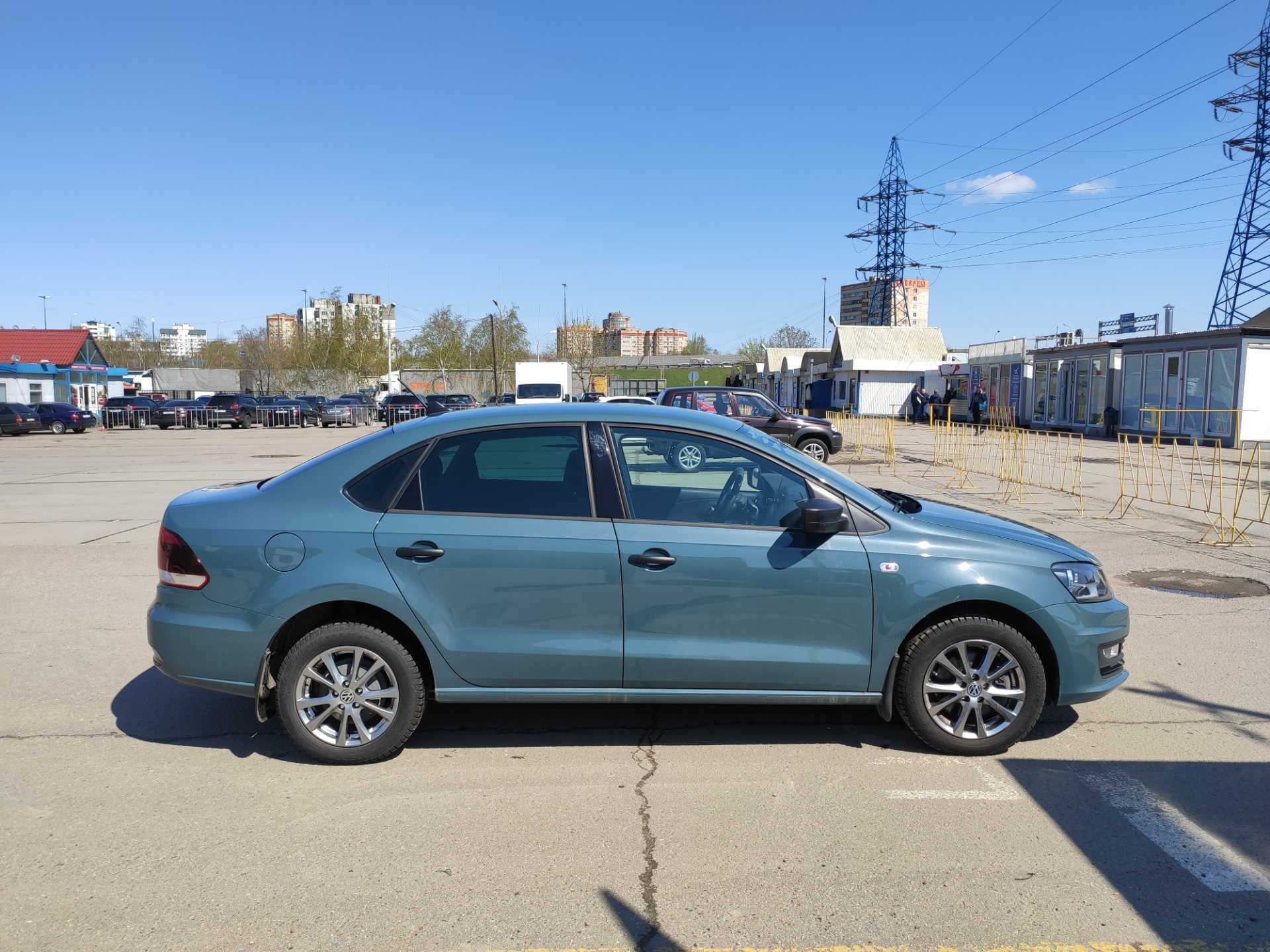 Тонировка (Sun Control HP Green 30) — Volkswagen Polo Sedan, 1,6 л, 2019  года | стайлинг | DRIVE2