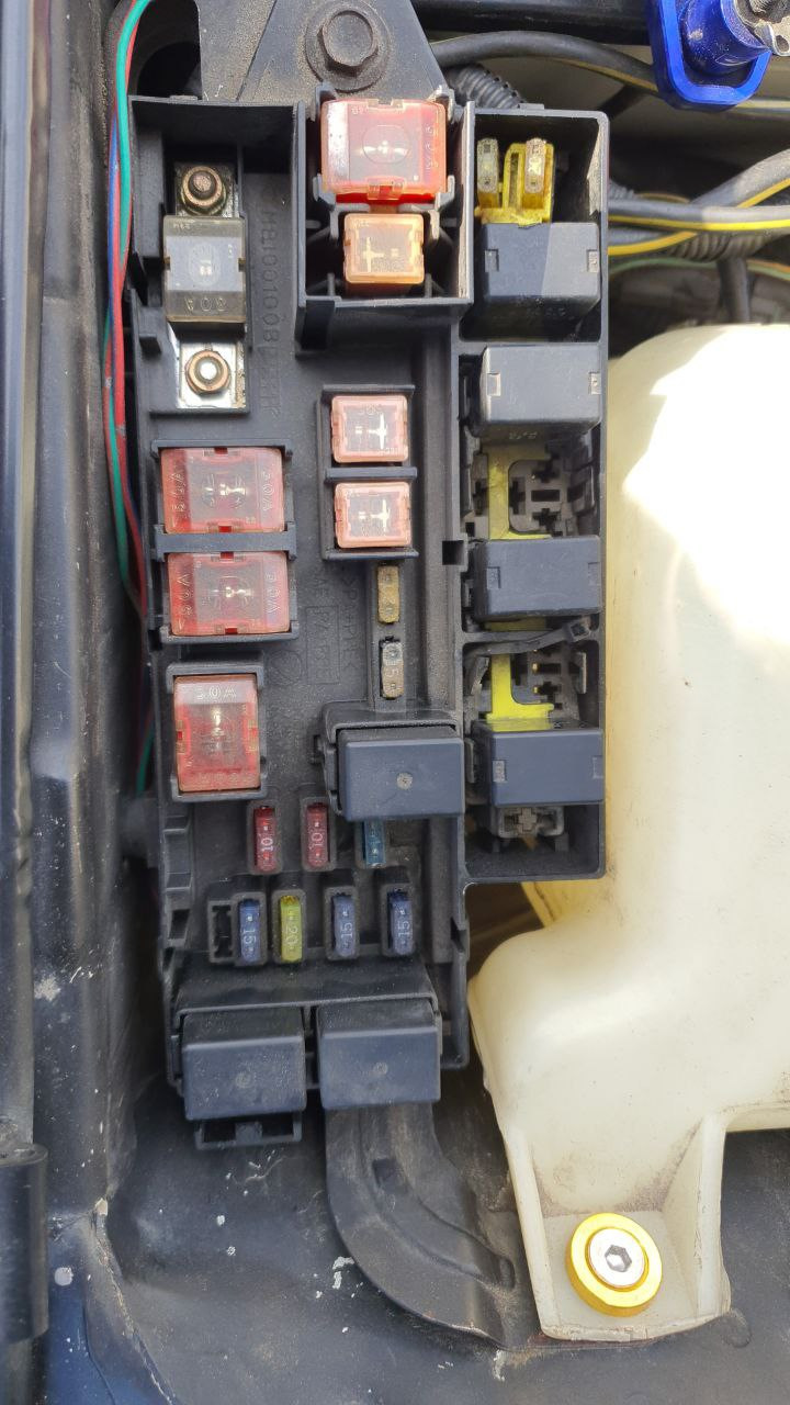 #10 Не включаются вентиляторы охлаждения — Subaru Legacy B4 (BE), 2 л ...