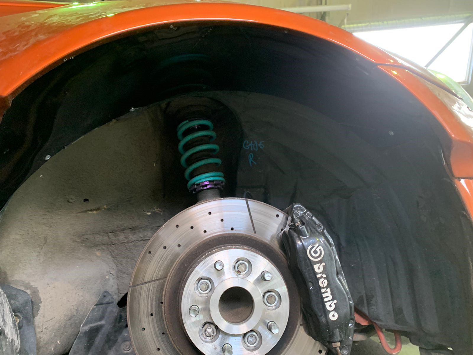 установка тормозов brembo — Toyota GT86, 2 л, 2012 года | тюнинг | DRIVE2