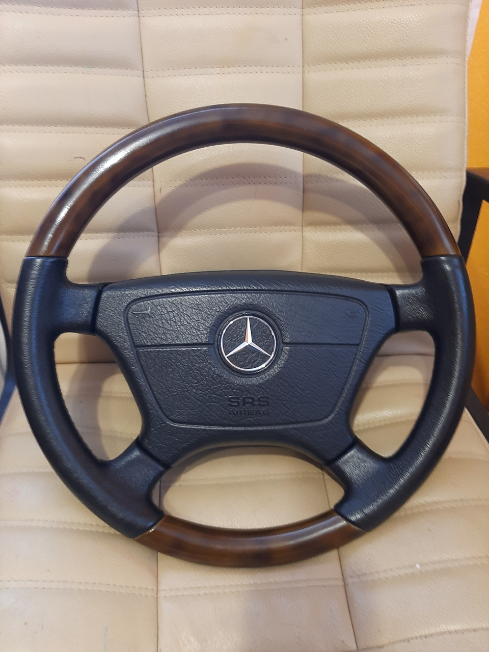 Руль для мерседес w124 — Mercedes-Benz E-class (W124), 3 л, 1990 года ...
