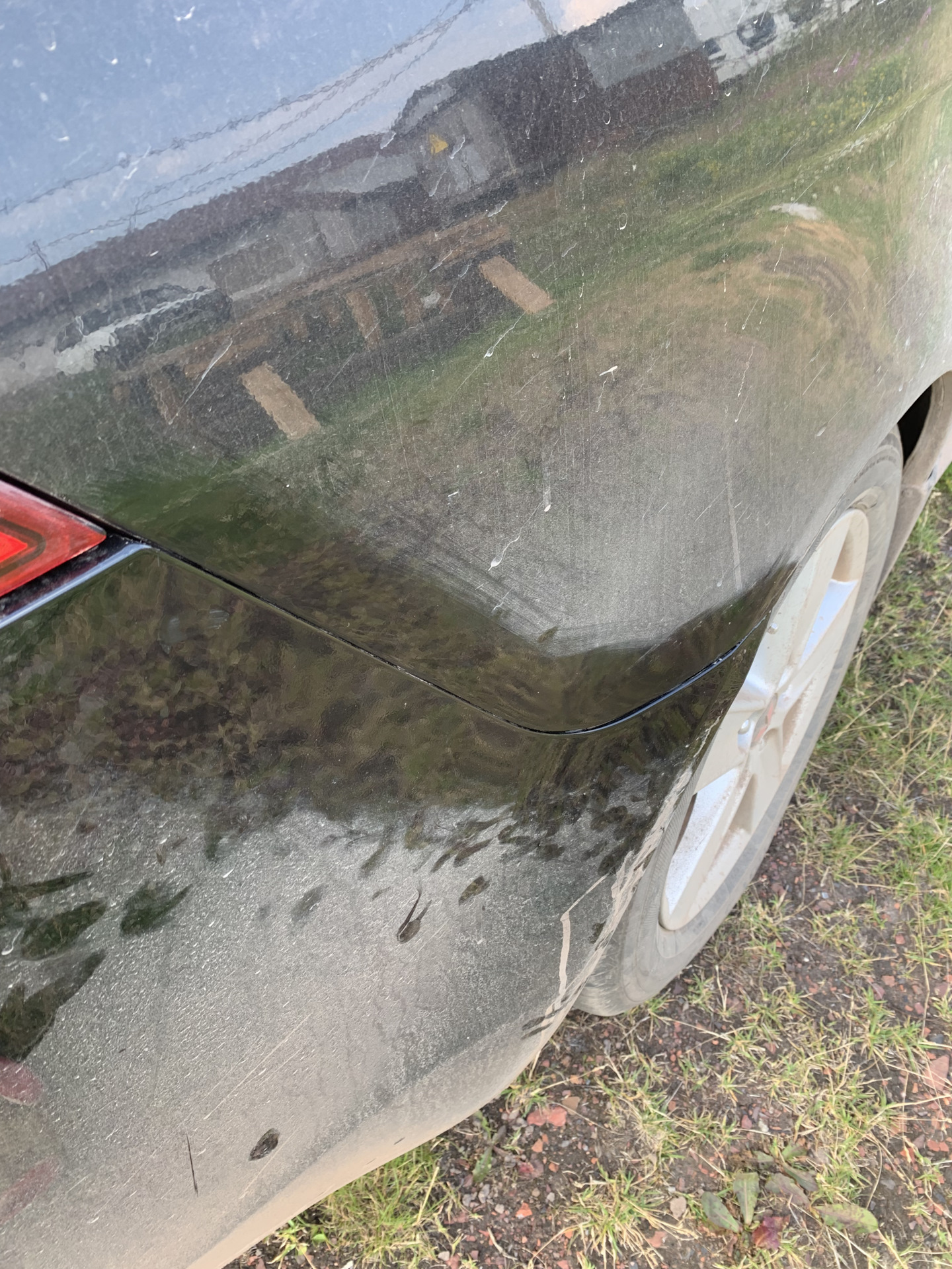 Замена креплений заднего бампера — Mitsubishi Lancer X, 2 л, 2008 года ...