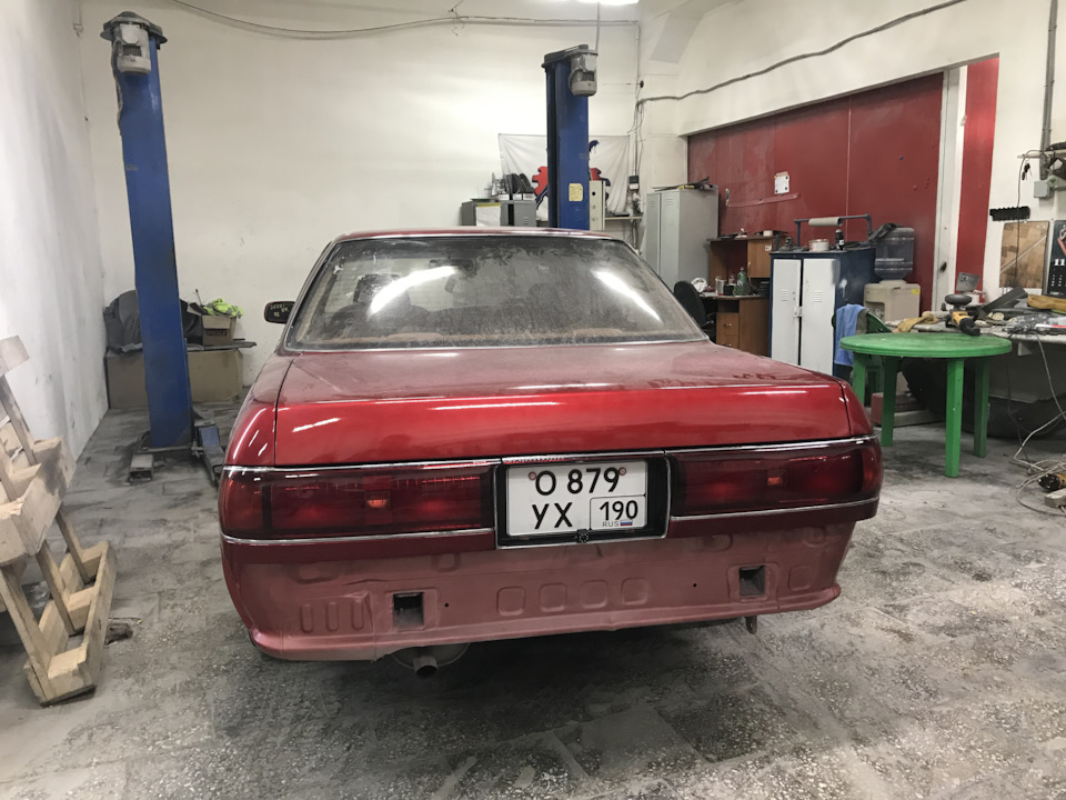 Полная окраска машины! — Toyota Mark II (80), 2 л., 1991 года ...