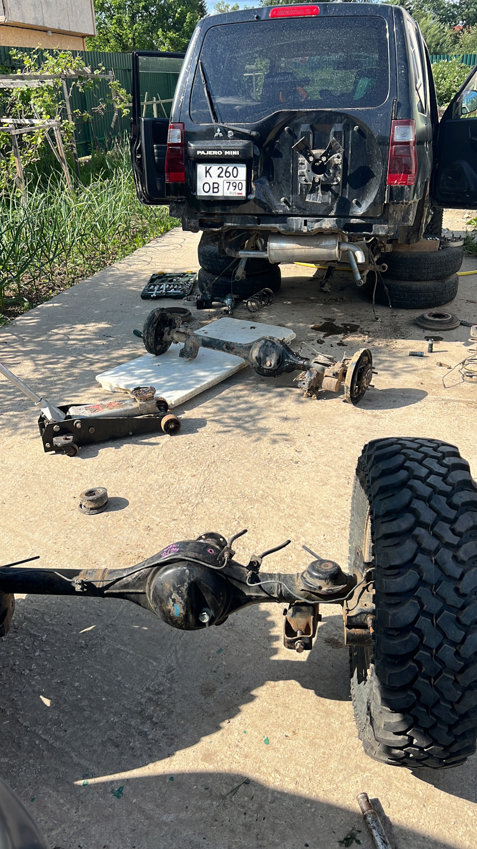 Фото в бортжурнале Mitsubishi Pajero Mini (2G)