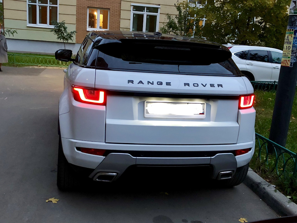 Фонари range rover