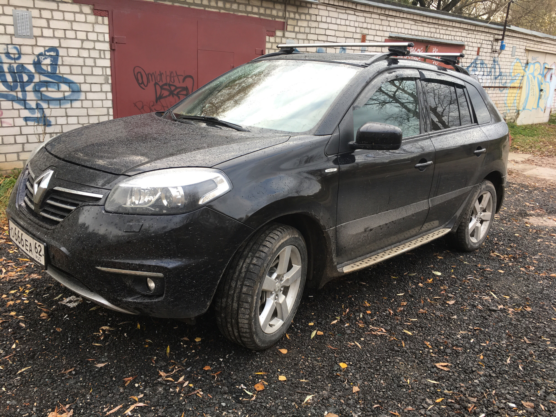 Итоговое фото Renault Koleos Пороги — Renault Koleos (1G), 2,5 л, 2010 ...