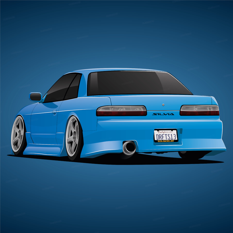 Рисунок Nissan Silvia S13 — DRIVE2