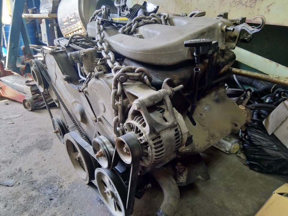 Двигатель собран, доведены почти все мелочи! - Chrysler LHS (1G), 3,5 л, 1994 го