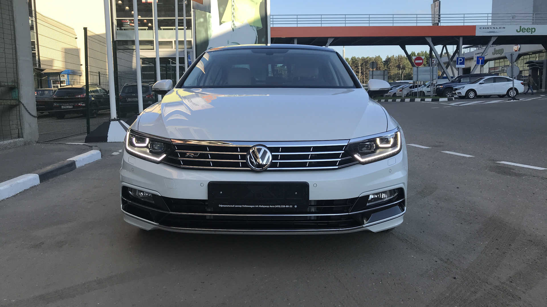 Volkswagen Passat B8 1.8 бензиновый 2018 | Перламутрий на DRIVE2